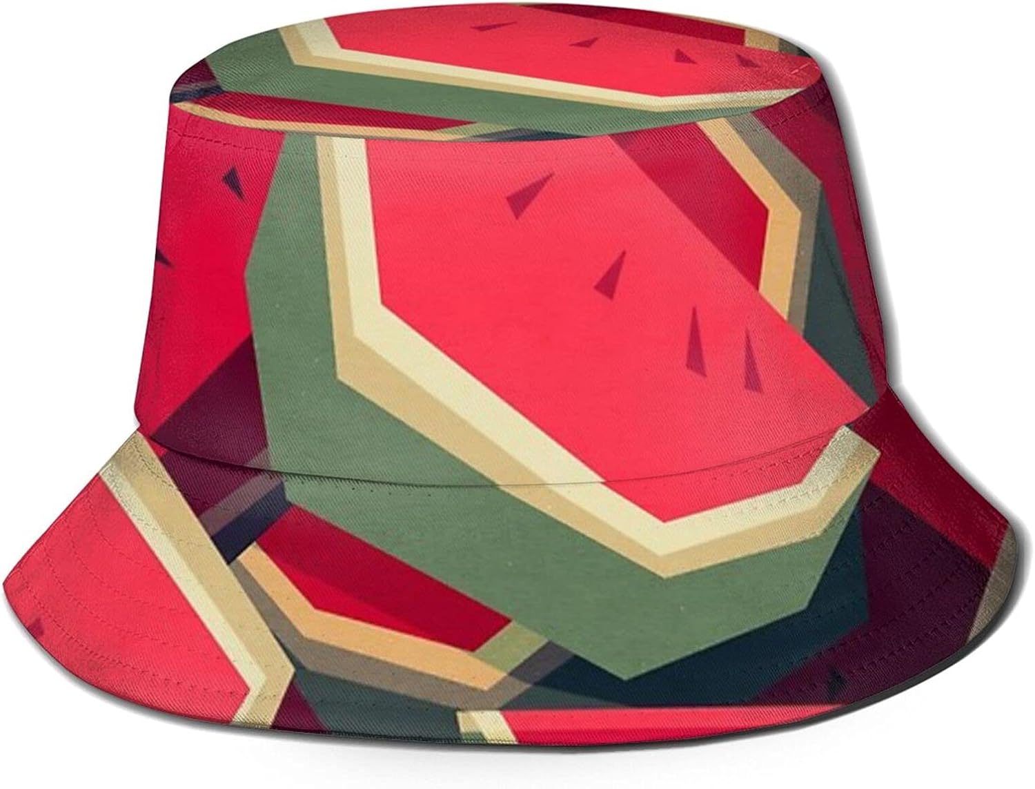 HUREA Too Many Watermelons Packable Fisherman's hat