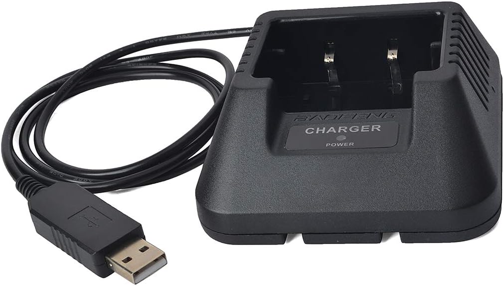 HYS Walkie Talkie Charger USB Li-ion Battery Charger 100V-240V for Baofeng UV-5R 5RA 5RB 5REPLUS Two Way Radio: GPS & Navigation