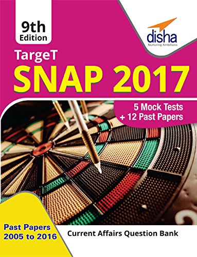 Target SNAP 2017 (Past Papers 2005 – 2016) + 5 Mock Tests