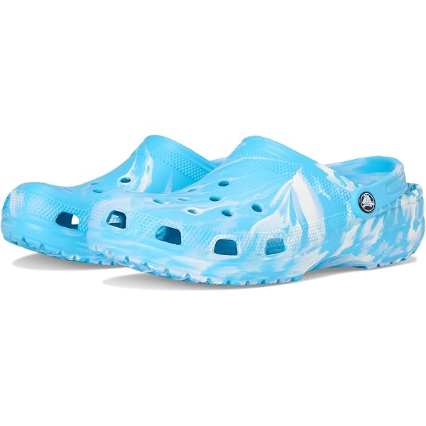 Amazon.com | Crocs Unisex Classic Marbled Tie-Dye Clog  display picture 2