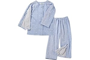 Siomlana Childrens Bedridden Patient Clothes,Kids Care Suit,Post Fracture Nursing Aid,Patients Gowns,Disability Clothing