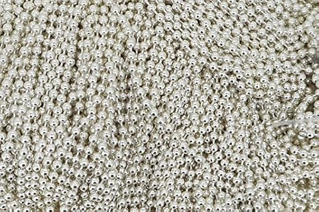 エポキシ樹脂粘土 レジン 手作り ハンドメイド素材 パーツ ボールチェーン シルバー 2 0mm 100cm 07 アクセサリー用チェーン 通販 Amazon