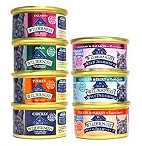 Blue Buffalo Wilderness Grain-Free Cat Food Variety Pack Box - 7 Flavors (4 Classic Flavors & 3 Wild Delights Flavors) - 21 (3 Ounce) Cans - 3 of Each Flavor