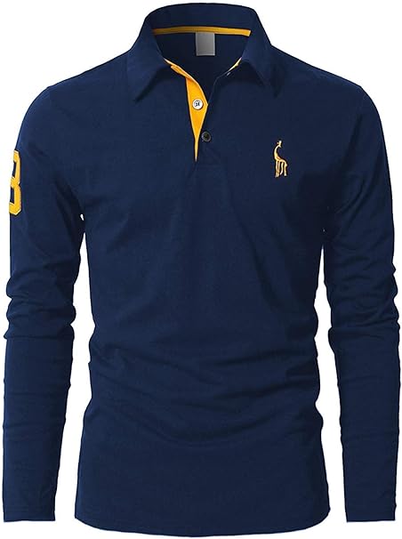 polo uomo manica lunga amazon