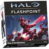 mantic Games, Halo: Flashpoint Faction Set: Rise of The Banished | Atriox, Jiralhanae &amp; Sangheili Models, New Game Cards, Dice &amp; Deluxe Play Board, Ages 13+, 2 Players, 60 Mins