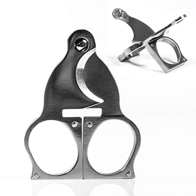 Mrs. Brog Cigar Cutter and Cigar Stand Combo - Stainless Steel - Scissor Cutter - Cigar Holder - All In One Converts In Seconds -  in Gift Box -