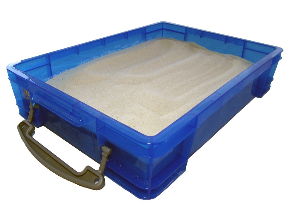 Photo 1 of Small 4 Liter Portable Sand Tray with Lid