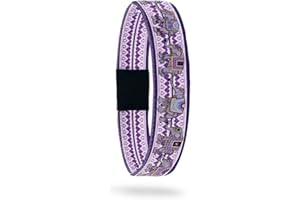 ZOX Inspirational & Motivational Bracelet - Uplifting Reversible Stretch Wristband with Positive Affirmations made from Recycled Plastic – Encouragement Gifts for Men, Women & Kids