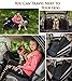 Dog Car Seat Cover, Pet Car Hammock, Reinforced Quilted Panels, Convertible Backseat Protector with Extra Side Flaps, Waterproof + Bonus Dog Seat Belt by 2BExpert