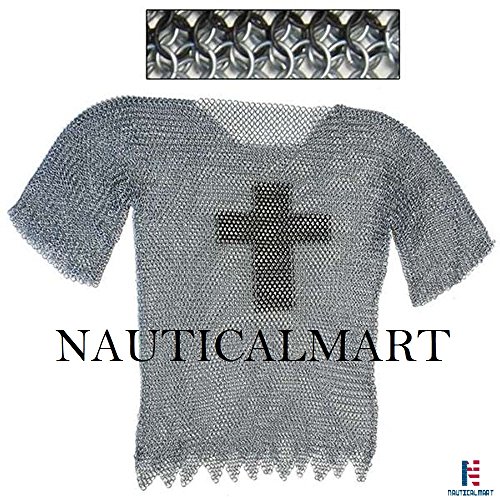 Armor Legendary Templar Cross Chainmail Haubergeon By Nauticalmart