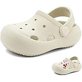 LEDINEY Toddler Classic Clogs Skin-Friendly Comfy Lightweight 丨Boys Girls Slip On Water Shoes