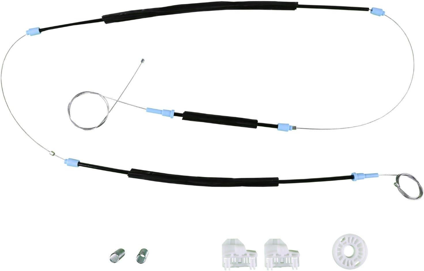 BWR234FBA Window Regulator Repair Kit Front Left Door for VW Passat B5 1998-2005