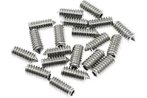 Set Screws Maxmoral 20pcs #8-32 x 3/8" Stainless Steel Cone Point Grub Screw/Set Screws for Door Handle, Bathroom