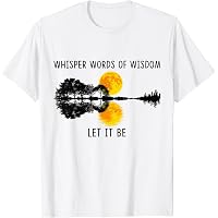 Amazon.com: Whisper Words of Wisdom Let is Be Long Sleeve T-Shirt