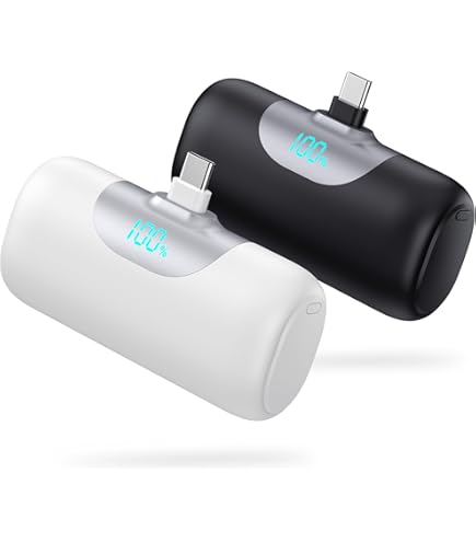 Batería Externa IPhone 5000 MAh Miady Pack 2 Baterías Externas 5000mAh Con Conector Lightning Para IPhone - Negro Y Blanco Batería Externa IPhone 5000 MAh Miady Pack 2 Baterías Externas 5000mAh Con Conector Lightning Para IPhone - Negro Y Blanco