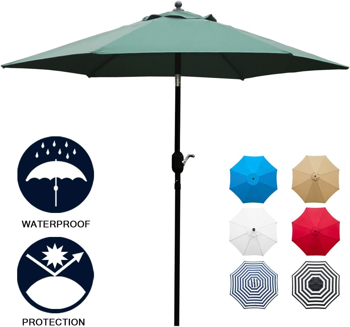 Best rectangle patio table umbrella base