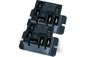 AMERICAN ZETTLER Zettler Mini Power Relay AZ2280-1C-24AF 30A 277VAC 28VDC -Universal 24 AC Volt (Pack of 2)