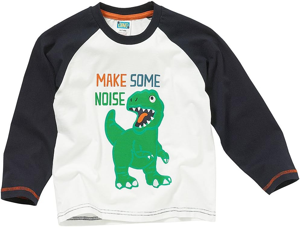 Younger Boys Make Some Noise! Dinosaur Long Sleeve T-Shirt Top