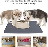 Emwel Silicone Dog Food Mat Non-Slip Waterproof 47x30 cm L view 8