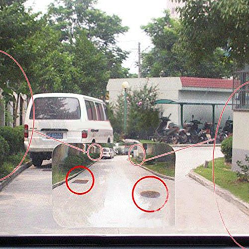 Ocamo Hatchback Car Reversing Assistance Film Vehicle Rear Windshield Wide Angle Vision Parking Backup Fresnel Lens Sticker