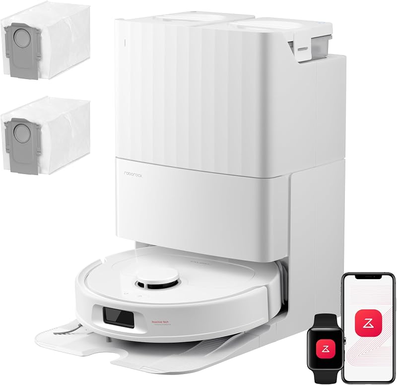 Qrevo S Pro Set Robot Aspirateur Laveur, Anti-enchevêtrements