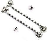 SQXBK 8 Inch Cabin Hook Eye Latch Wind-Proof Lock