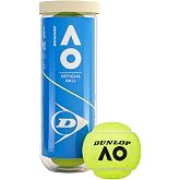 Dunlop Tennis Ball Australian Open - for Clay, Hard Court and Grass
