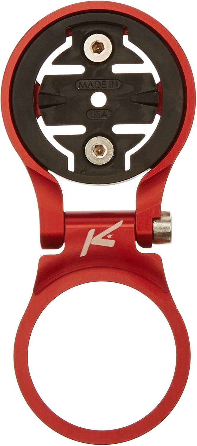 K-edge Mtb Garmin Handlebar Cycling Computer Mount One Size, Red - red
