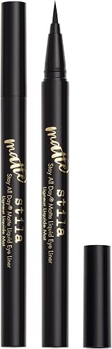 Stila All Day Waterproof Liquid Eye Liner Pen - Matte Black view 3