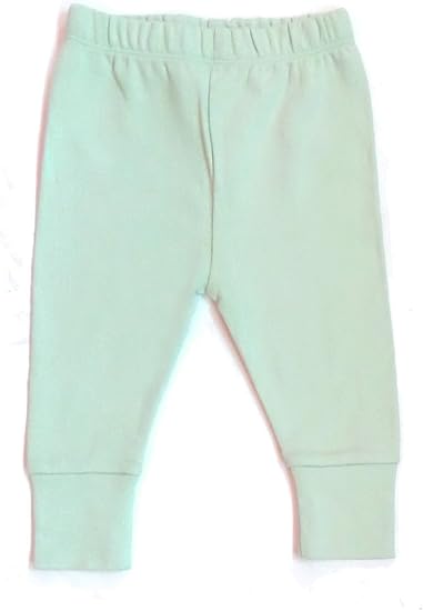 green baby leggings