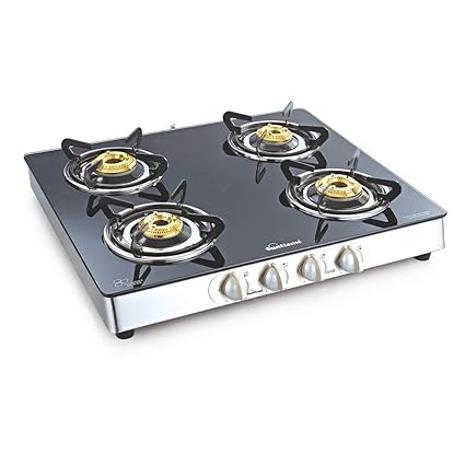 SUNFLAME LPG STOVE CRYSTAL 4B SS