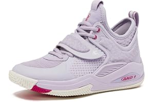AND1 Girls & Boys Basketball Shoes, Boys High Top Sneakers, Size Little Kid 1 to Big Kid 7 - Cool Basketball Shoes for Kids and Youth