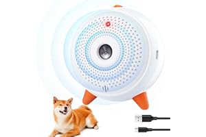 bubbacare Anti Barking Device for Dogs, Dog Barking Control Devices, Rechargeable Bark Deterrent Device for 33FT Control Range, Effective Anti Bark Training Tool for Small Medium Large Dogs