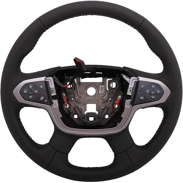 Amazon.com: GM Genuine Parts 85109697 Jet Black Steering Wheel 