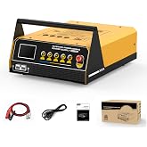 LINXINO EM355 Flash Reprogramming Power Supply Electric 120Amp Car Battery Charger Rogrammable Power Supply Mode Fast Charging Mode Battery Restoration Function