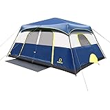 OT QOMOTOP Tents, 4/6/8/10 Person 60 Seconds Set Up Camping Tent, Waterproof Pop Up Tent with Top Rainfly, Instant Cabin Tent