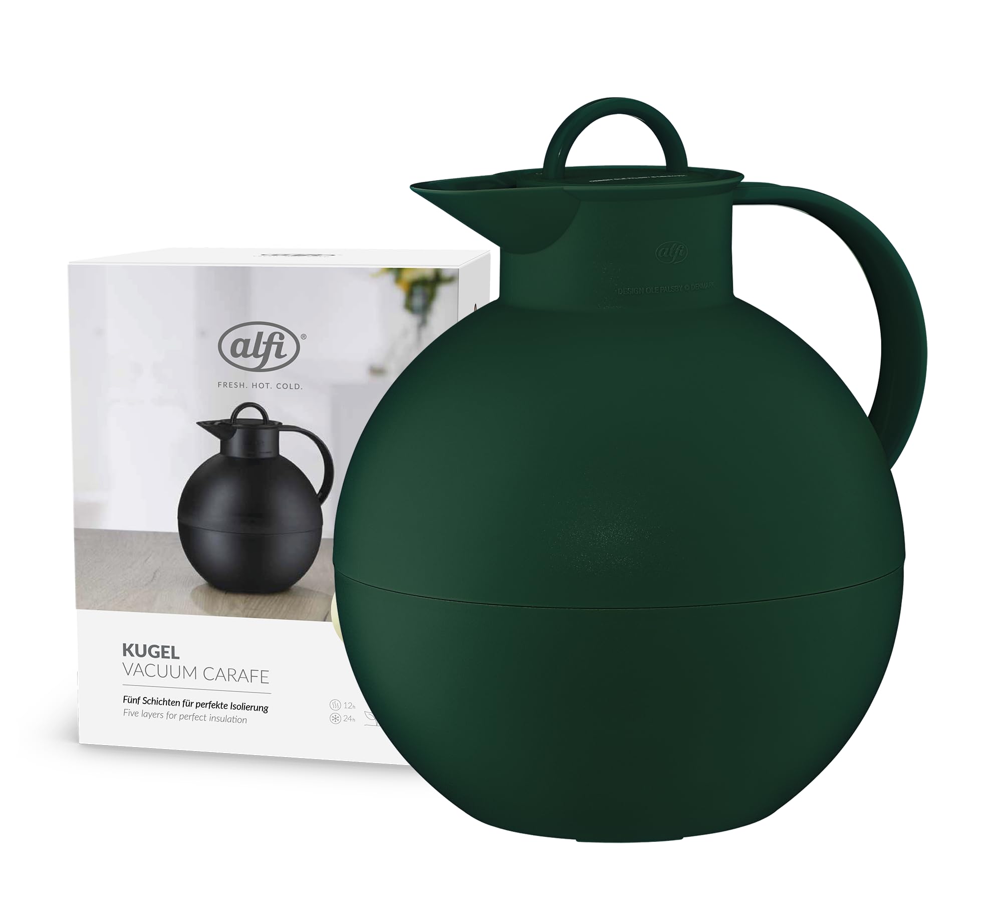alfi Kugel Vacuum jug Smoke Pine Mat 0.94 l — image 1