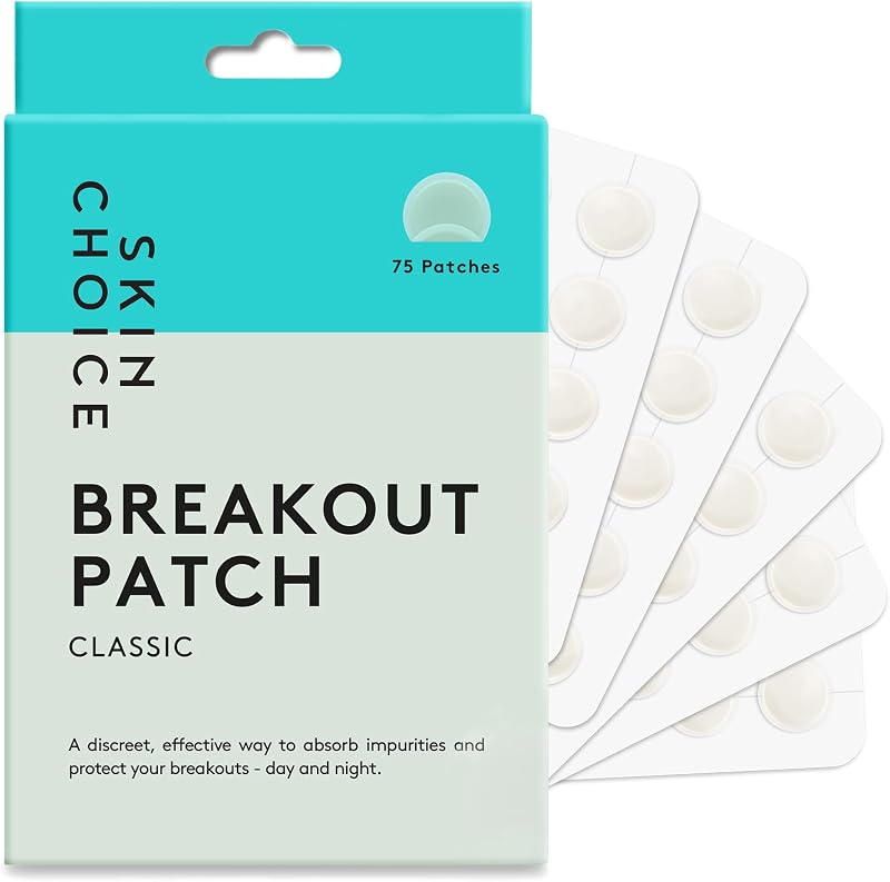 Skin Choice Pimple Patches 75 Count Hydrocolloid Spot Dots Korean Skincare