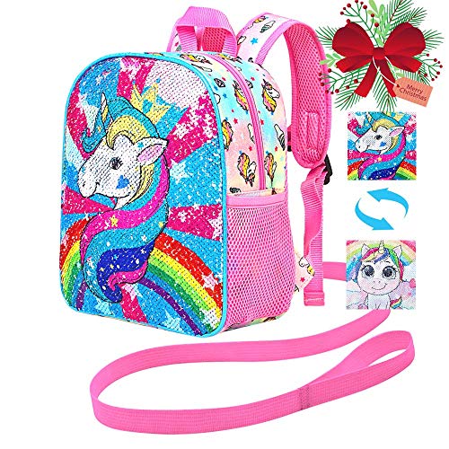 unicorn backpack leash
