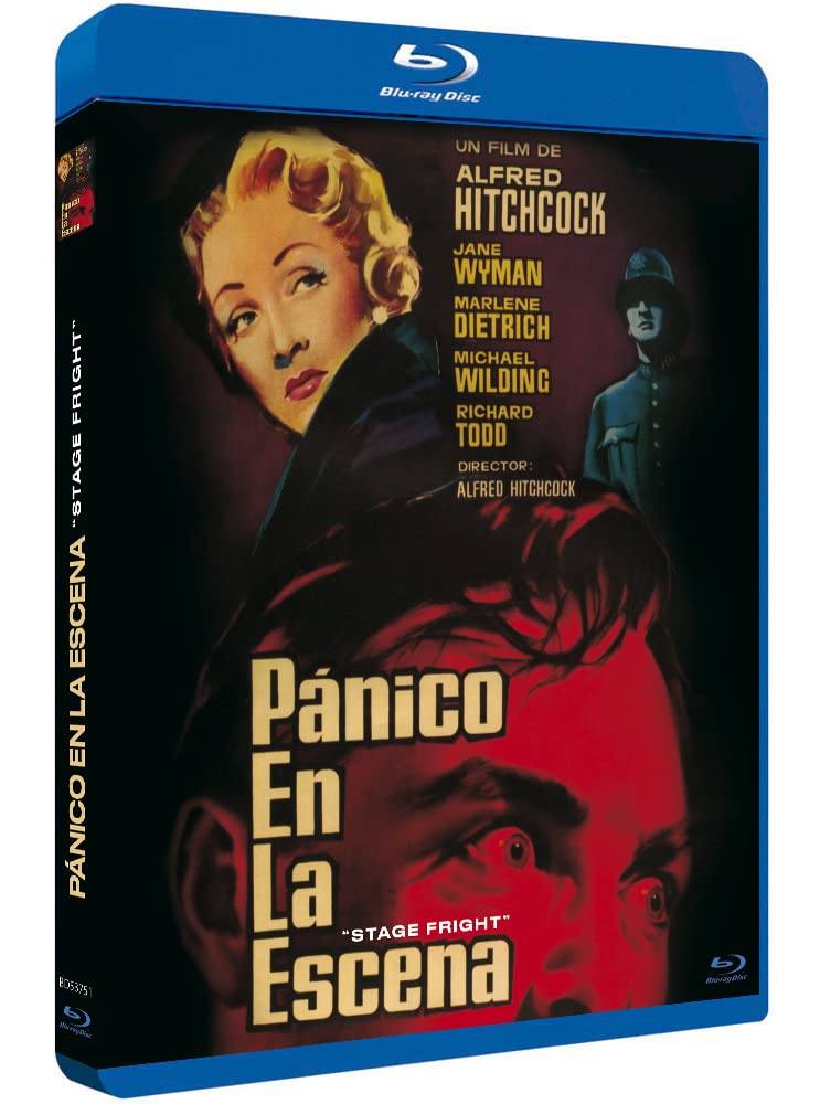 Die rote Lola/Stage Fright/Le Grand Alibi/Paura in palcoscenico/Pánico en la Escena 1950 Blu-ray EU Import mit Deutschem Tonspur