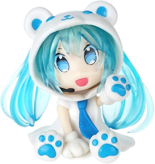 CoolChange Vocaloid Chibi figure of Miku Hatsune in polar bear costume