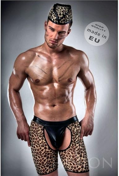 string leopard pour homme