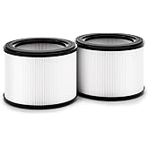 VENDFO Air Filter Replacement Standard Version for VF10/VF10 Pro, H13 True HEPA Air Cleaner Filter, 2 Pack
