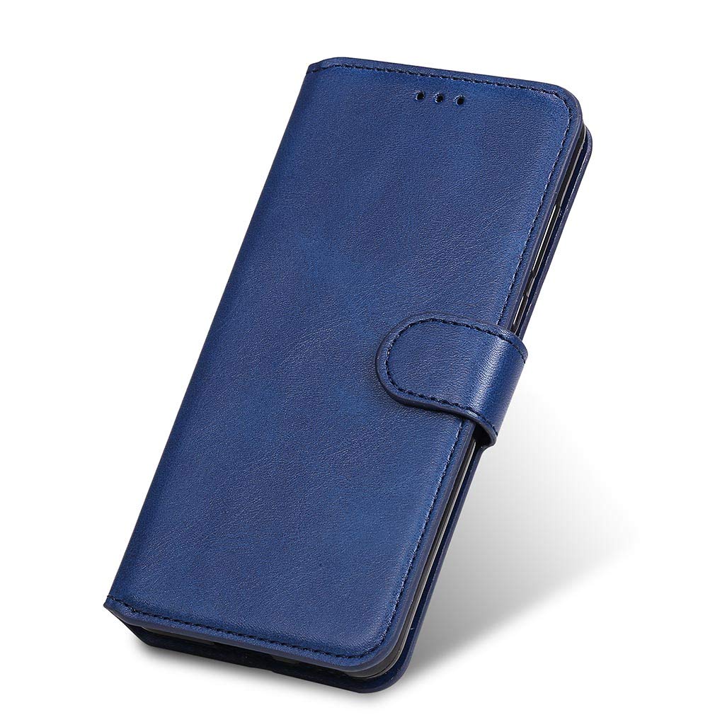 GOGME Case for Samsung Galaxy S20 FE 4G/5G Case Wallet Flip Cover, Leather Protective Cover & Credit Card Pocket, Support Kickstand Slim Case for Samsung Galaxy S20 FE 4G/5G, Blue
