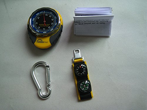 Four - in - one altitude meter ( altimeter / thermometer / compass / barometer ) bkt 381