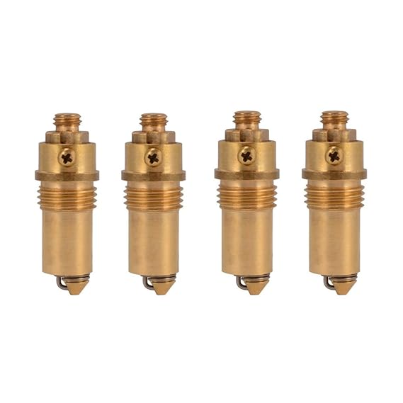 Waschbecken Pop Up Klick Klack Stecker für Badewanne Wannen Bassin, Messing Bolzen Ersatzteil (4 Stück)