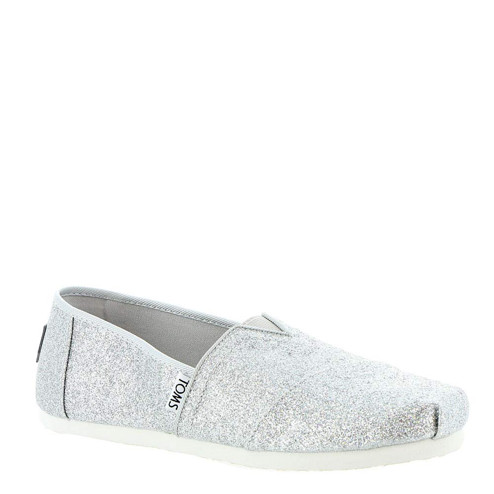 silver iridescent toms