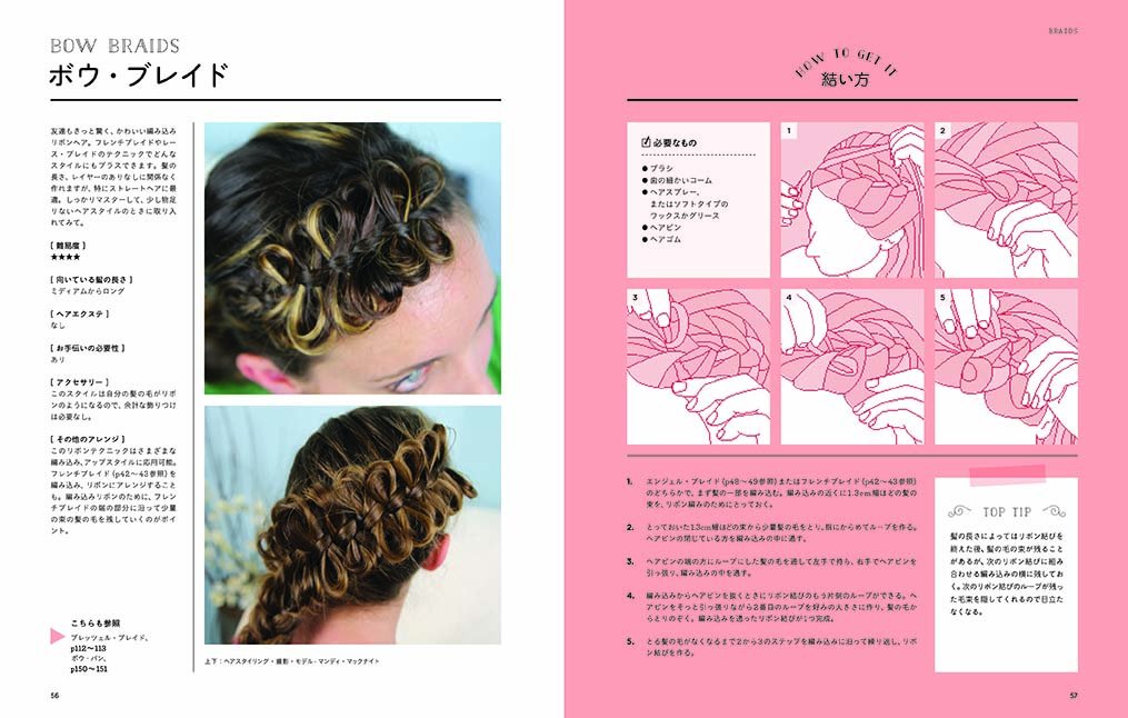 編んで巻いてねじって ヘアアレンジマスターブック クリスティーナ ブッチャー 井之丸 泰子 本 通販 Amazon