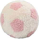 CASAGOOD 12 Inch Round Football Hugging Plush Toy - Soft Football Throw Pillow for Kids & Babies