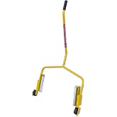 AME INTL 71300 Heavy-Duty Truck Wheel Dolly &ndash; Safe, Ergonomic Lifting &amp; Installation Tool for Tire Shops